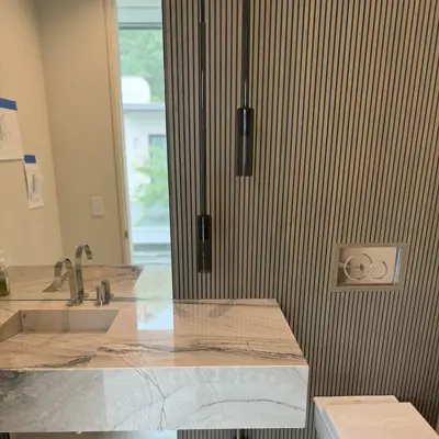 West Lake Hills Powder Room